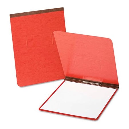Oxford PressGuard Coated Report Cover, Prong Clip, Letter, 2in Capacity, Red